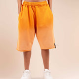 شورت أبجد برتقالى