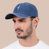 كاب أبجد أزرق