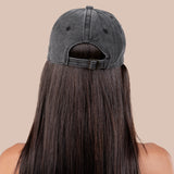 كاب أبجد أسود